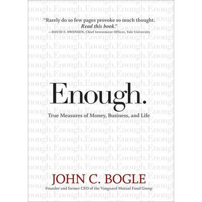 Enough., Gebundene Ausgabe von John C. Bogle, John Wiley & Sons, 978-0-470-39851-7