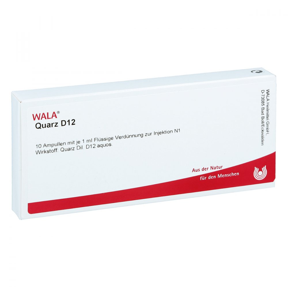 WALA Heilmittel GmbH Quarz D12 Ampullen 02830450