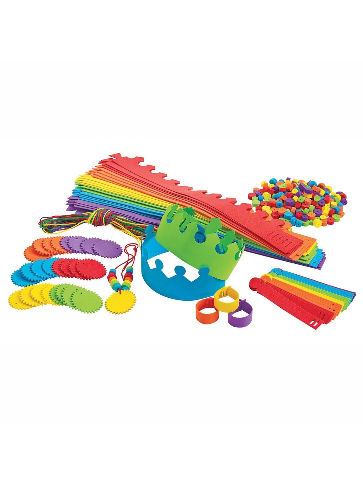 Colorations - Make and Decorate your own Foam Jewelry Mega Kit 72 Projects