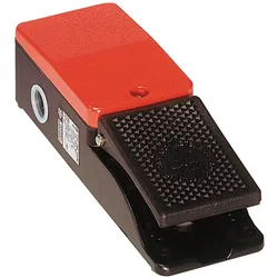 Bernstein Fußschalter 1 Pedal tastend, Schalter + Taster, Rot