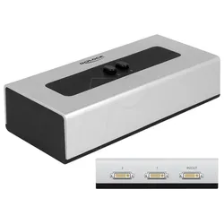 DELOCK 87664 - Switch 2-port DVI manuell bidirektional