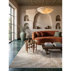 Teppich Kurzflor Beige 160x230 cm - SCRIVIA   Kadima Design