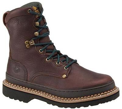 "Georgia Boot Men's Georgia Giant 8"" - 11.5 Brown Boot Medium"