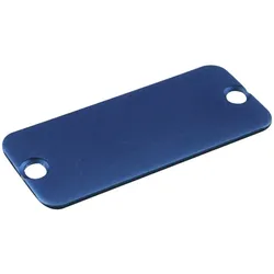 Hammond Endplatte Stranggepresstes Gehäuse End Panel (Diverse), Elektronikzubehör + Gehäuse, Blau