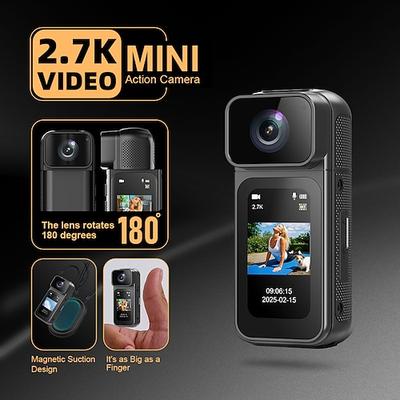 IP Kamera 1080P Mini Kabellos Bewegungserkennung Innenbereich Außenbereich Unterstützung