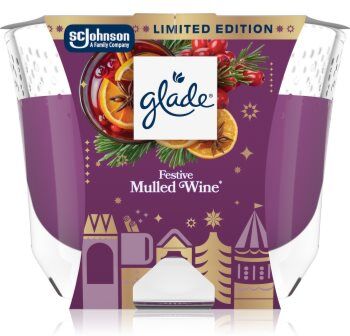 Glade Festive Mulled Wine vela perfumada 204 g. Festive Mulled Wine