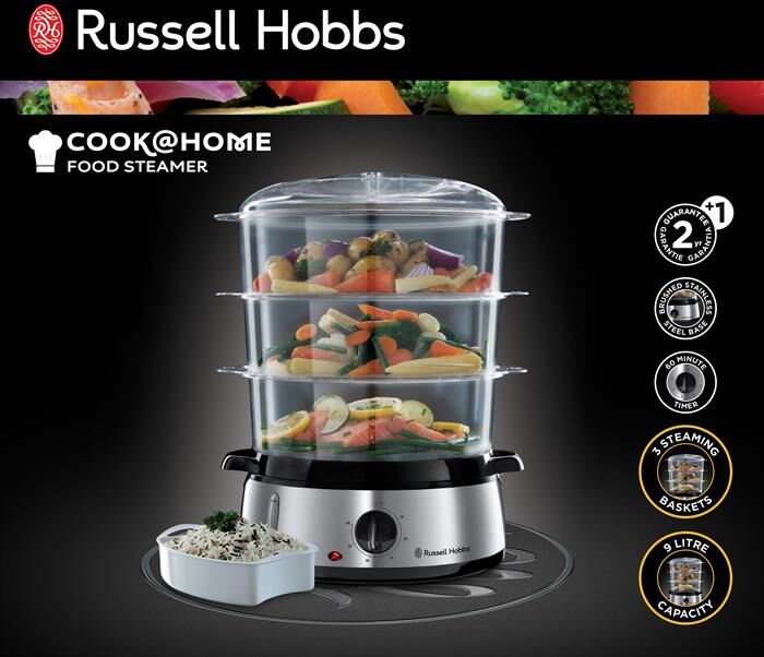 RUSSELL HOBBS 19270-56 Cook Home-acciaio Nero