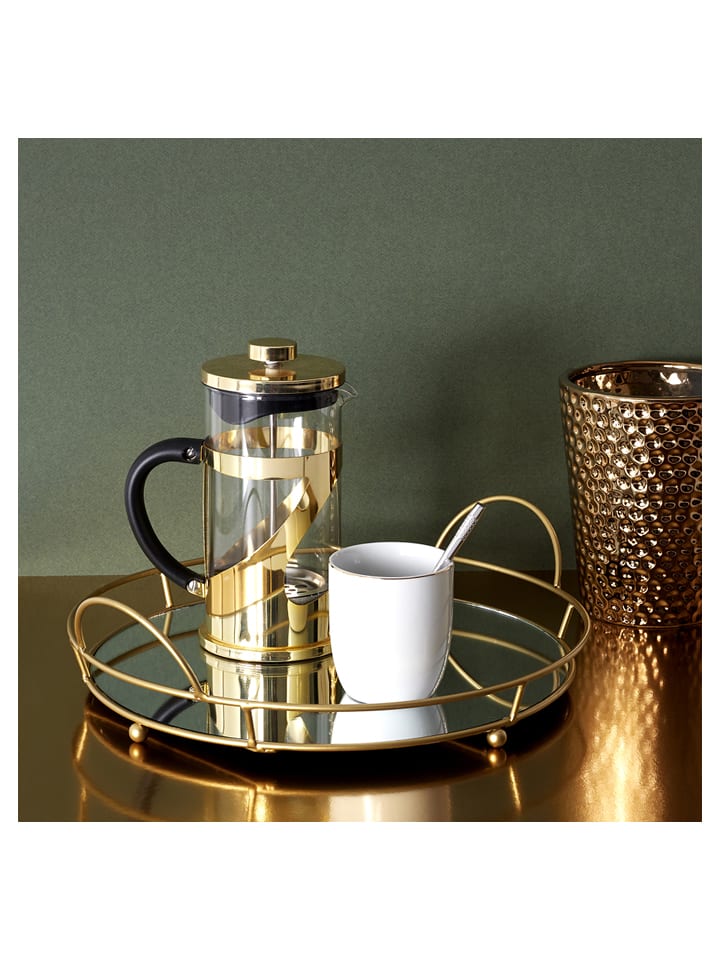 every ware Tablett in Gold - Ø 34 cm - onesize