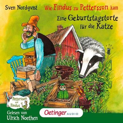 Wie Findus zu Pettersson kam / Eine Geburtstagstorte für die Katze - Sven Nordqvist, Audio, 9783837364347