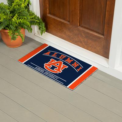 Evergreen 28 in. x 16 in. Auburn University Alumni Full Color PVC Door Mat