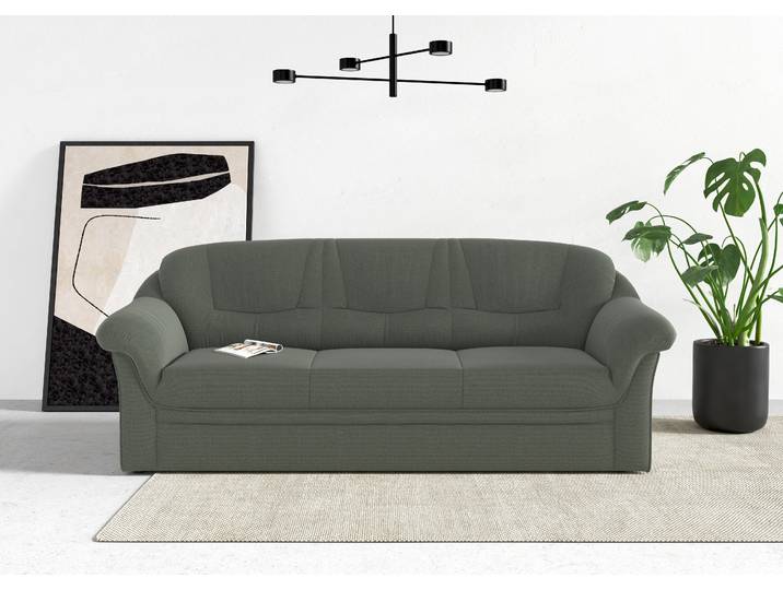 3-Sitzer Sofa, Polyester, Dunkelgrün 184×82×84 cm, Komfortabel & Zeitlos, Klassisch, Domo-collection