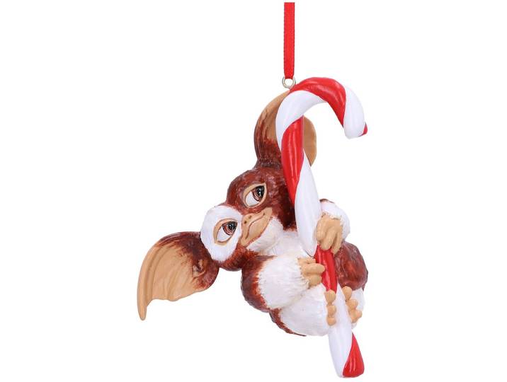 Gremlins Nemesis Now - Gizmo Candy Cane Unisex Kerstballen - Neutraal - Standard