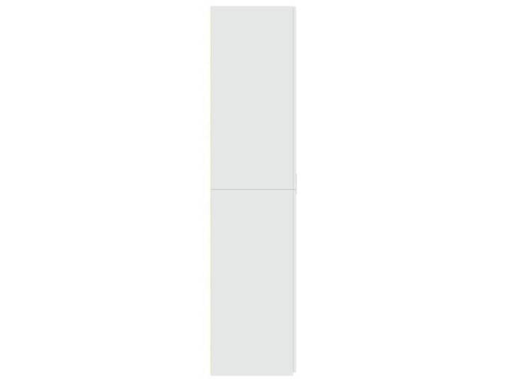 Promotion mai  * Buffet haut - Armoire haute salon - blanc 80x42 5x185 cm EU10743281434