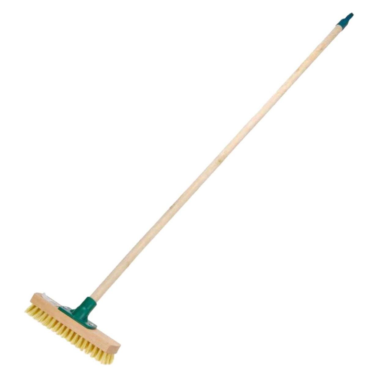 Ultra Clean Schrubber mit Holzstiel (1 Stk.) (16081142)