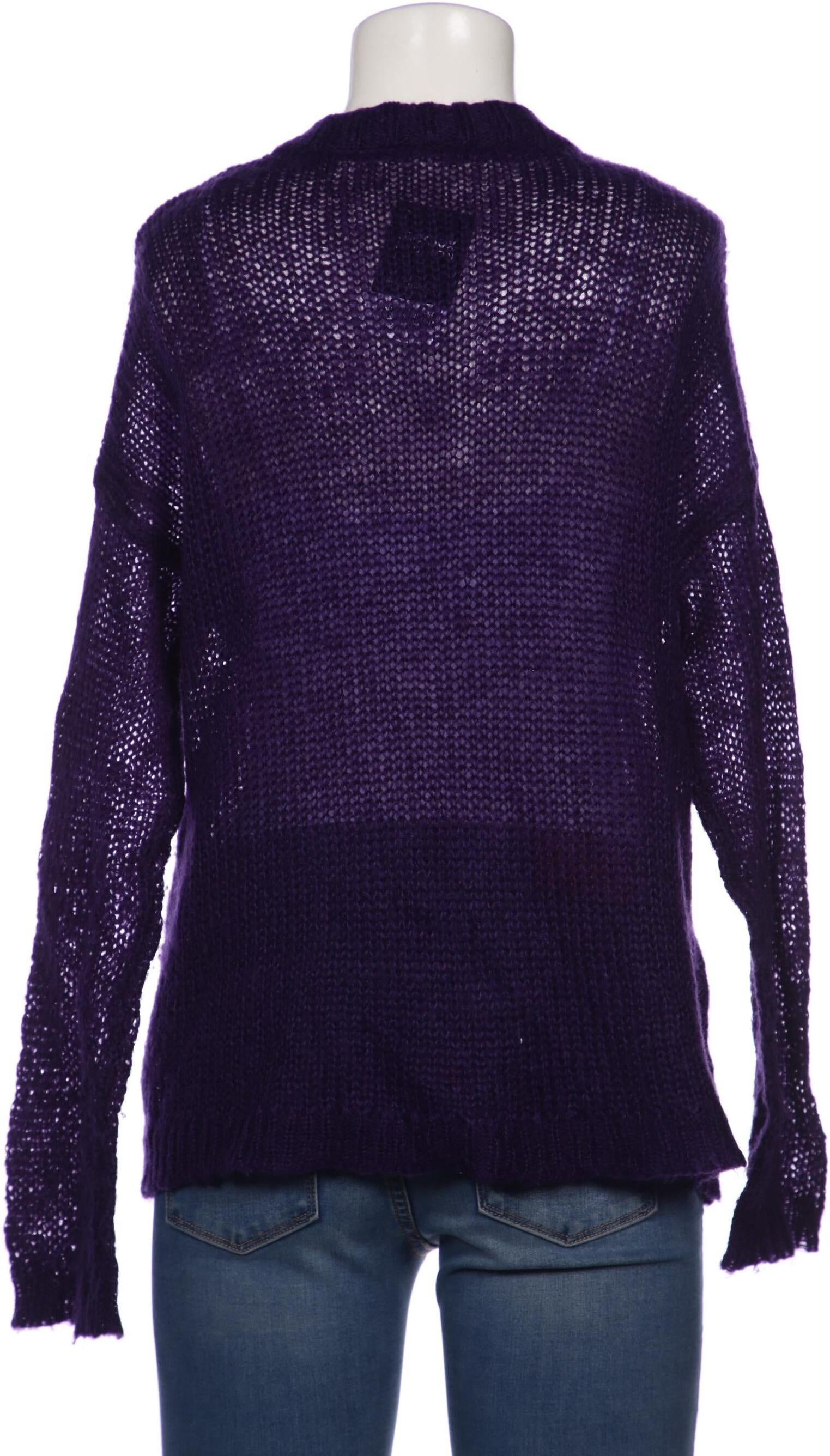 Monki Damen Strickjacke, Lila, Gr. Xxs, Synthetik / Mohair - Second Hand