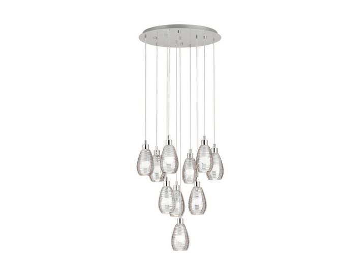 Eglo Hängeleuchte, Weiss, Chromfarben, Metall, Glas, länglich, 150 cm, Lampen & Leuchten, Innenbeleuchtung, Hängelampen, Pendelleuchte