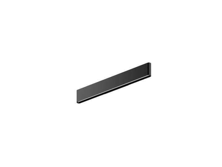 Linea Light Wandlampe Satori, schwarz, für Wohn- / Esszimmer, Aluminium, LED Wandleuchte, Wandlampe Innen