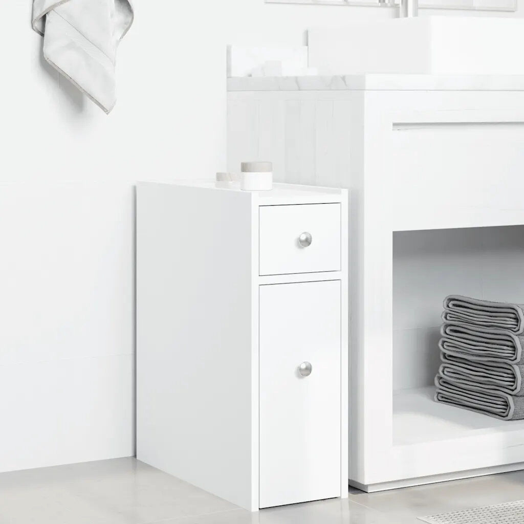 Latitude Run Arsis Bathroom Cabinet Weiß 60cm H X 21.5cm W X 50cm D