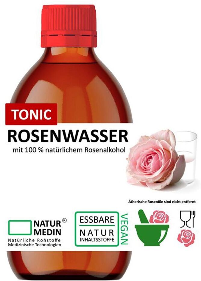 Naturmedin Rosenwasser Tonic PET 250ml