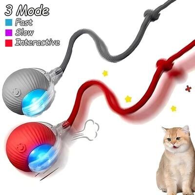 Inspire Essentials MouseChase Smart Rolling Ball Interactive Cat Toy e