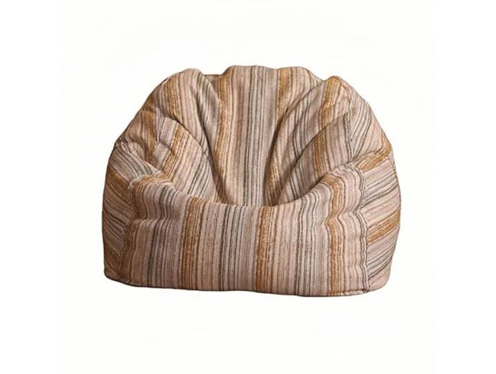 Xumh2024-3 Sitzsack Einzelsofa, faules Sofa for Balkon, waschbarer Sitzsack, Wohnzimmer, Tatami-Liege(Orange,Mittel)