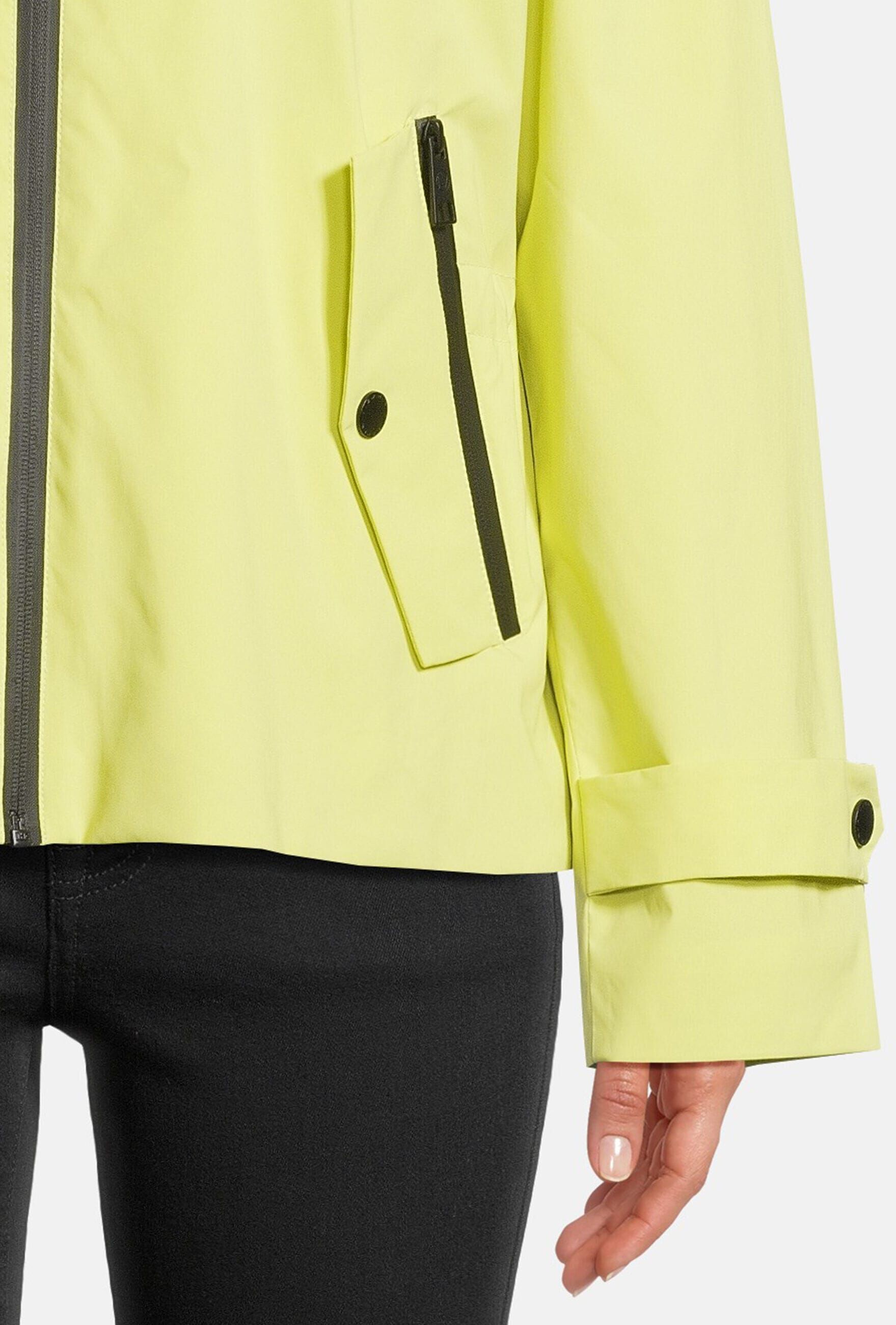 Funktionsjacke NEW VIEW "Fae", Damen, Gr. XL, hellgrün, Casual, regular fit, Jacken Funktionsjacke, verstellbare Kapuze