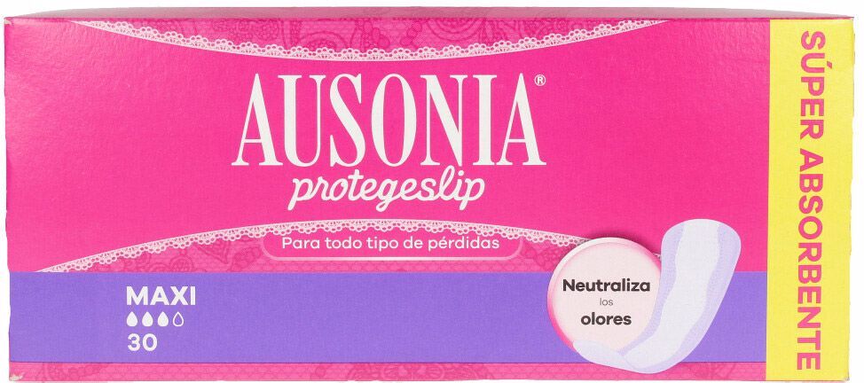 Ausonia salvaslip maxi 30pz