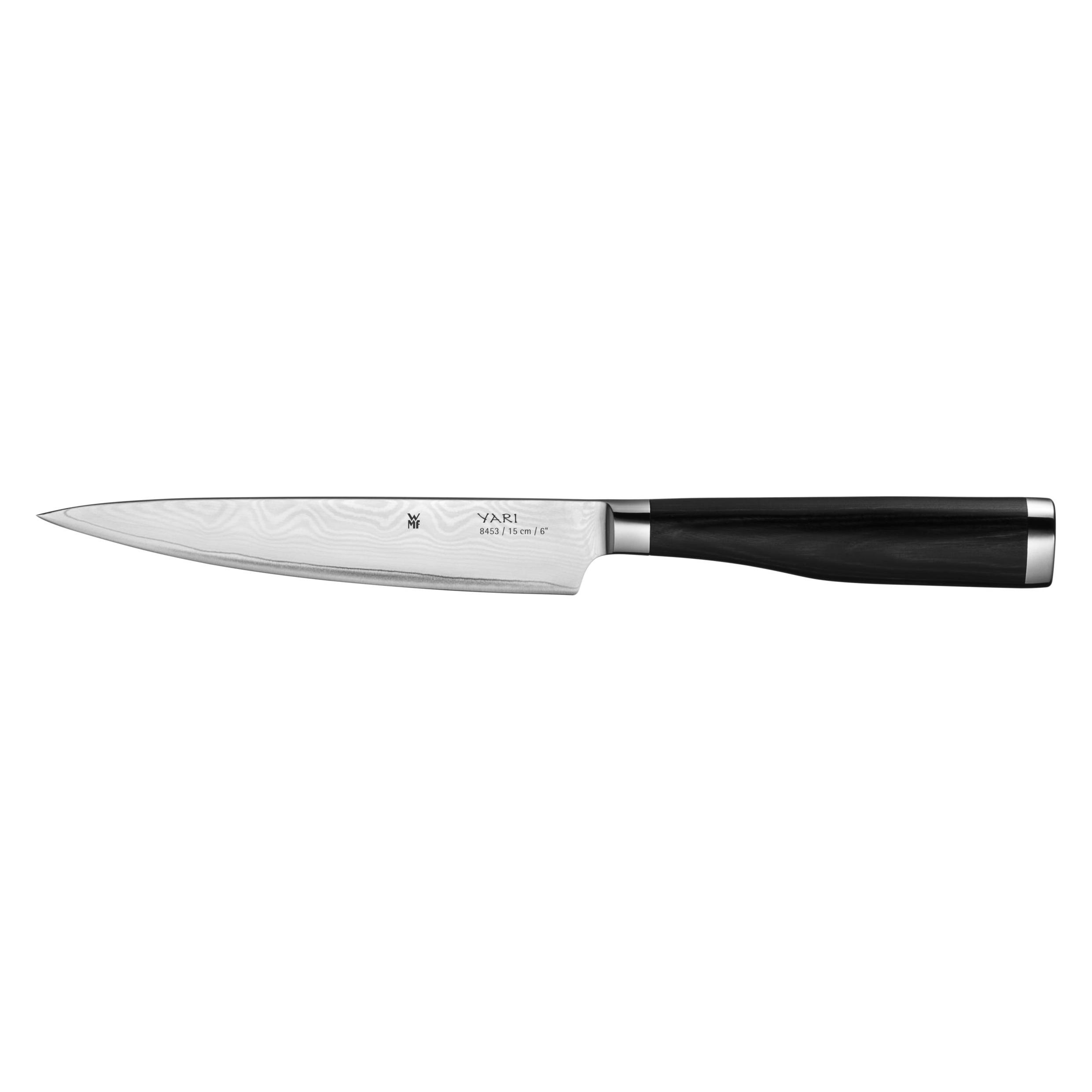 WMF Messerset Damastmesser 3tlg Spezialklingenstahl 67 Lagen Yari Pakkaholzgriff (20 cm) (18.8460.9990)