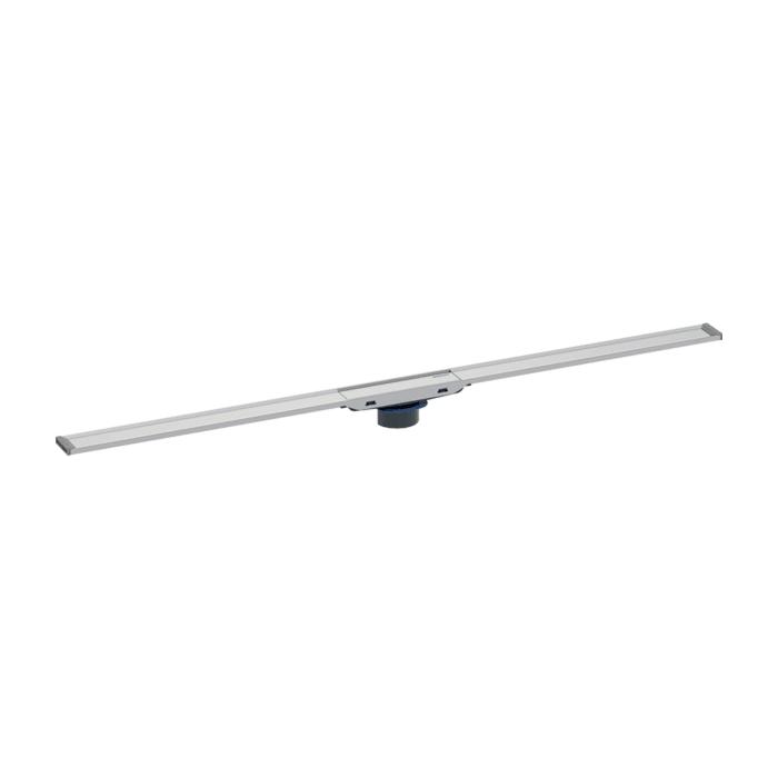 Geberit Duschrinne CleanLine20 154451KS1 Metall poliert/gebürstet, 30-130cm, Fertigset