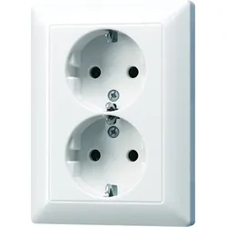 Jung SCHUKO Steckdose AS 5020 NU WW AS5020NUWW