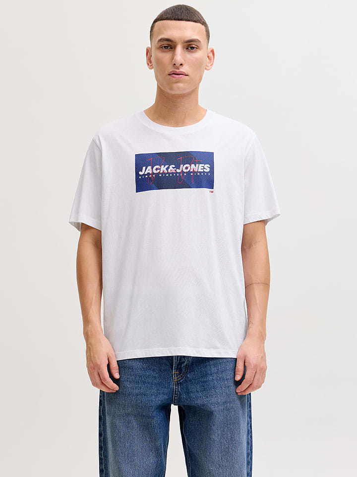 Jack & Jones Shirt "Cole" in Weiß - S