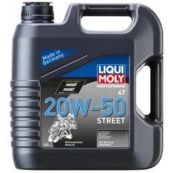 Motoröl LIQUI MOLY 1696 Motorbike 4T 20W-50 Street Motorrad Öl Mineralisch 4L