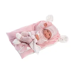 Llorens - Babypuppe - Nica rosa, 40cm, zarter Vinyl-Körper