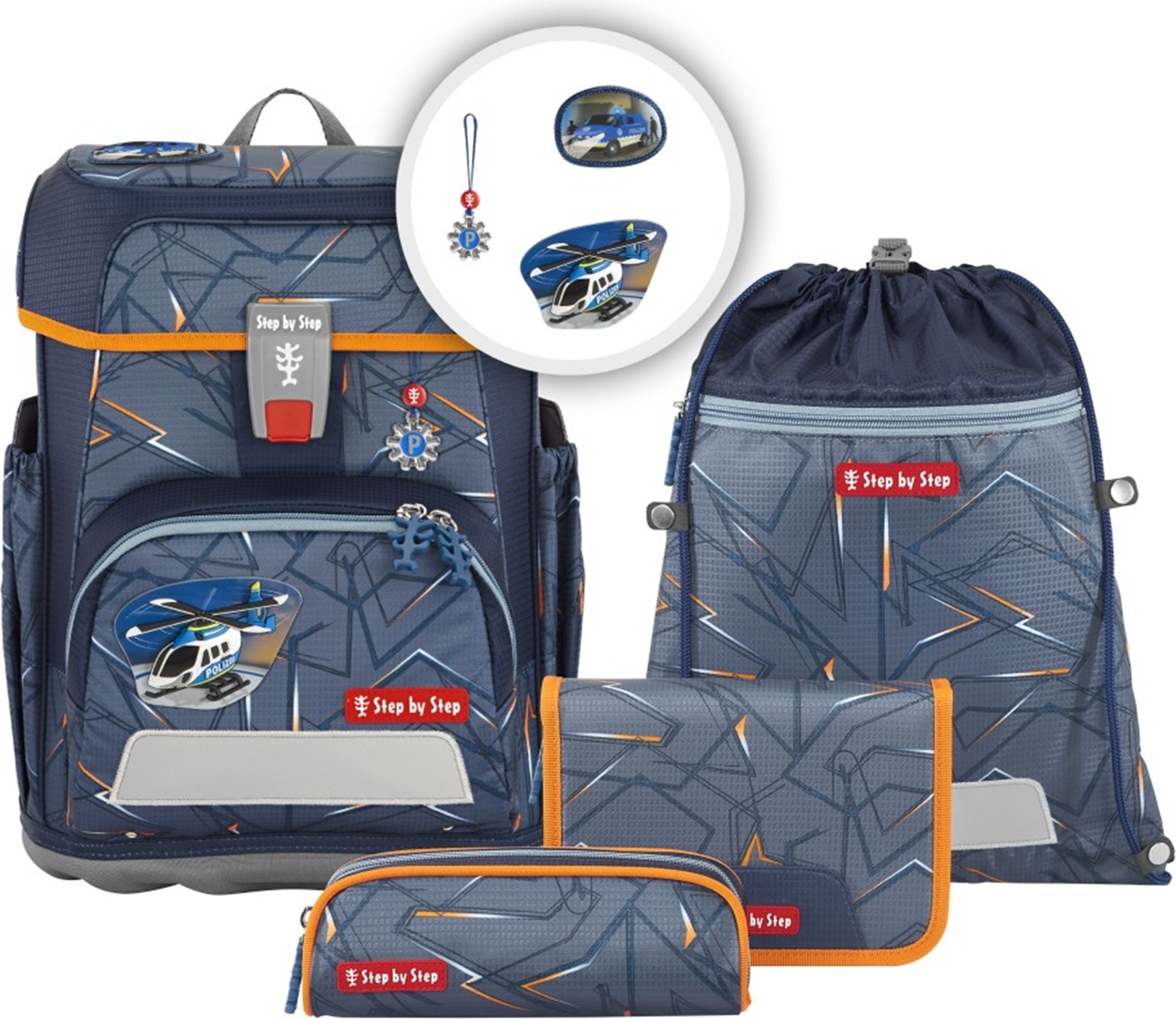 Step by Step Ranzen-Set CLOUD, 5-teilig