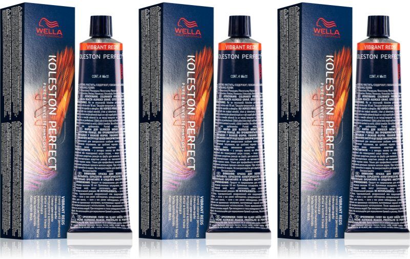 Wella Professionals Koleston Perfect ME+ Vibrant Reds coloration cheveux conditionnement avantageux teinte 55/55