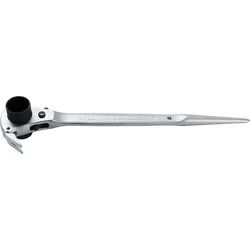 BGS Gerüstbauer-Knarre 4-in-1 SW 19 x 22 mm - 6696