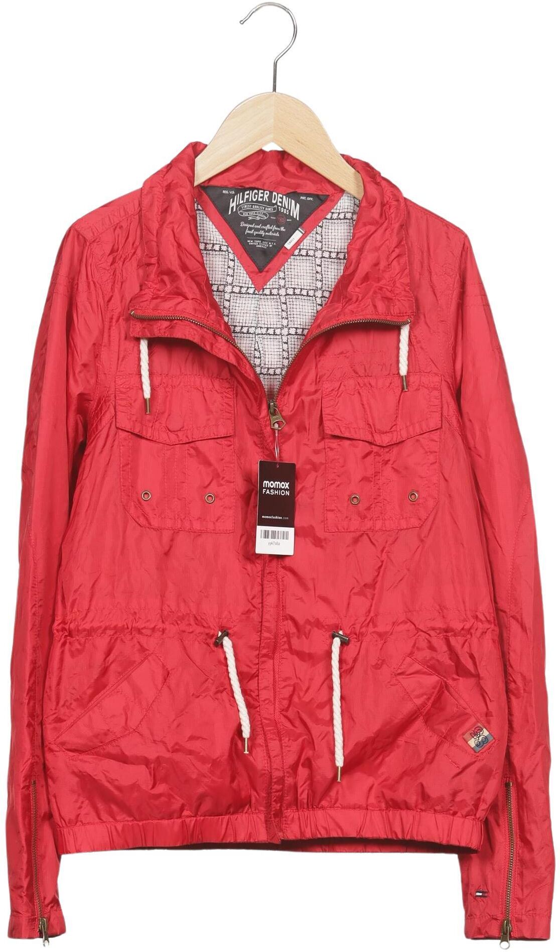 Hilfiger Denim Damen Jacke, Rot, Gr. S, Synthetik - Second Hand