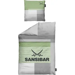 Bettwäsche SANSIBAR Satin (BL 155x220 cm) - BL 155x220 cm