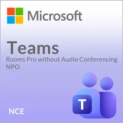 Microsoft Teams Rooms Pro without Audio Conferencing - NPO (NCE)