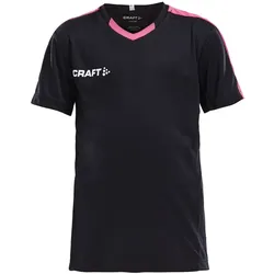CRAFT Progress Contrast Trikot Kinder 9471 - black/pop 158/164