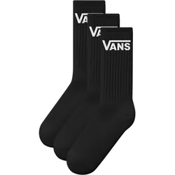 VANS CLASSIC CREW ROX 3er Pack Socken 2027 black - 42,5-47