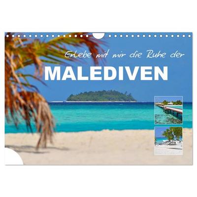 Erlebe mit mir die Ruhe der Malediven (Wandkalender 2026 DIN A4 quer), CALVENDO Monatskalender
