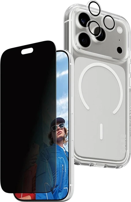 PanzerGlass CARE Privacy Flagship 3-in-1 Bundle iPhone 18 Pro