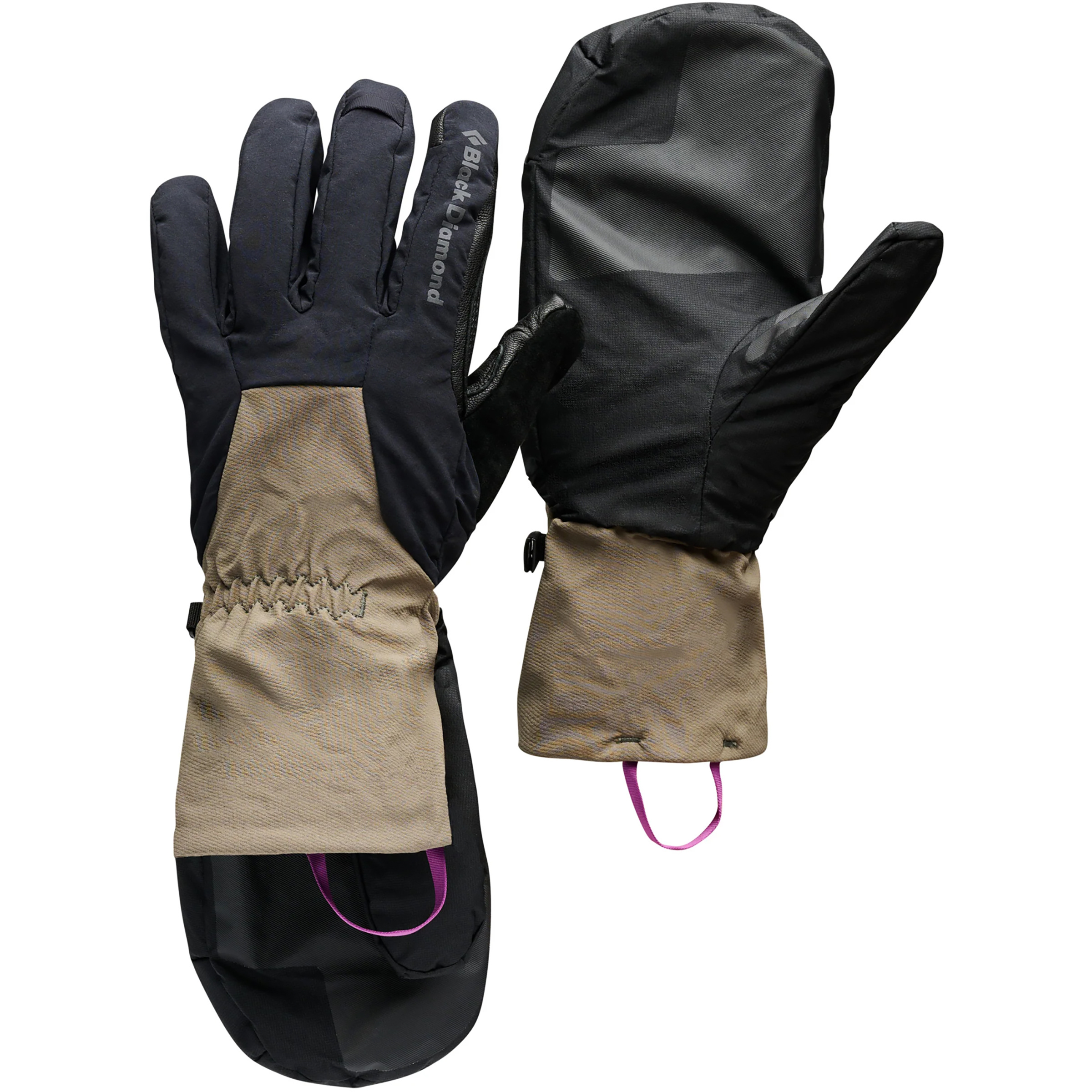 Black Diamond Cirque Skihandschuhe schwarz Größe XL Trekking Wasserabweisend Wasserabweisend