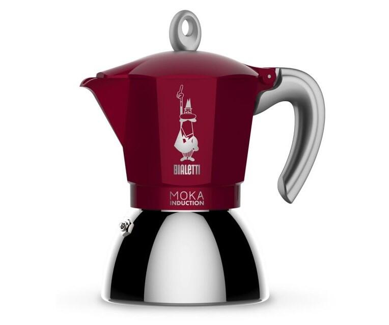 Bialetti Moka Induktion Espressokocher rot 6944