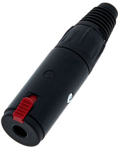 Neutrik NJ3 FC-6-BAG Schwarz