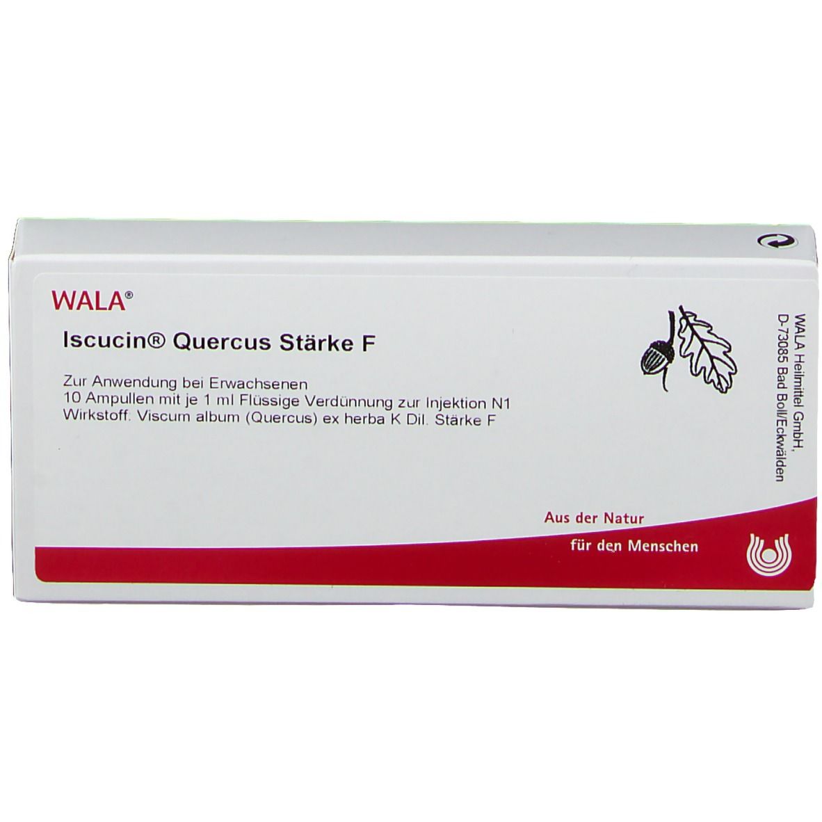 Iscucin quercus Stärke F Ampullen 10x1 ml
