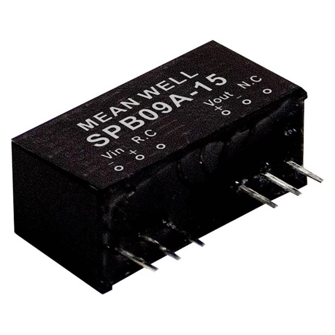 MeanWell DC/DCWandlerModule Serie SPB09 Case Single Output 1 (SPB09A-05)