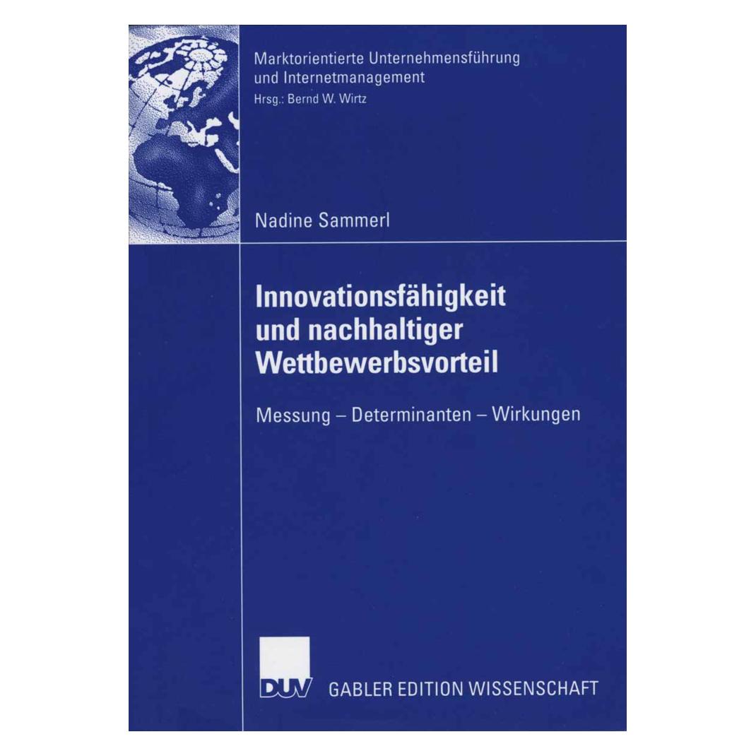 DUV Innovationsfähigkeit und nachhaltiger Wettbewerbsvorteil (Deutsch, Softcover, Nadine Sammerl) (35182400)