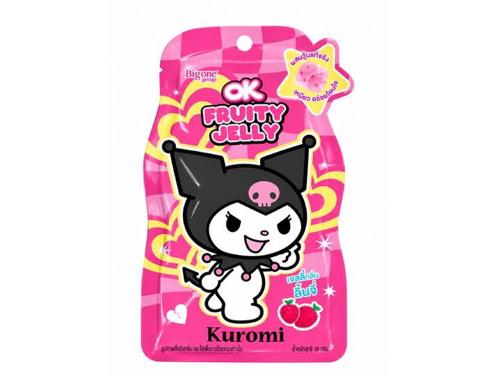 OK Kuromi Gelée Fruitée Litchi Avec Nata de Coco 65 g